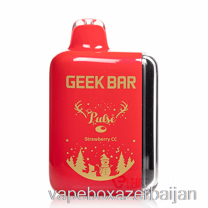 Vape Baku Geek Bar Pulse 15000 Disposable Strawberry CC